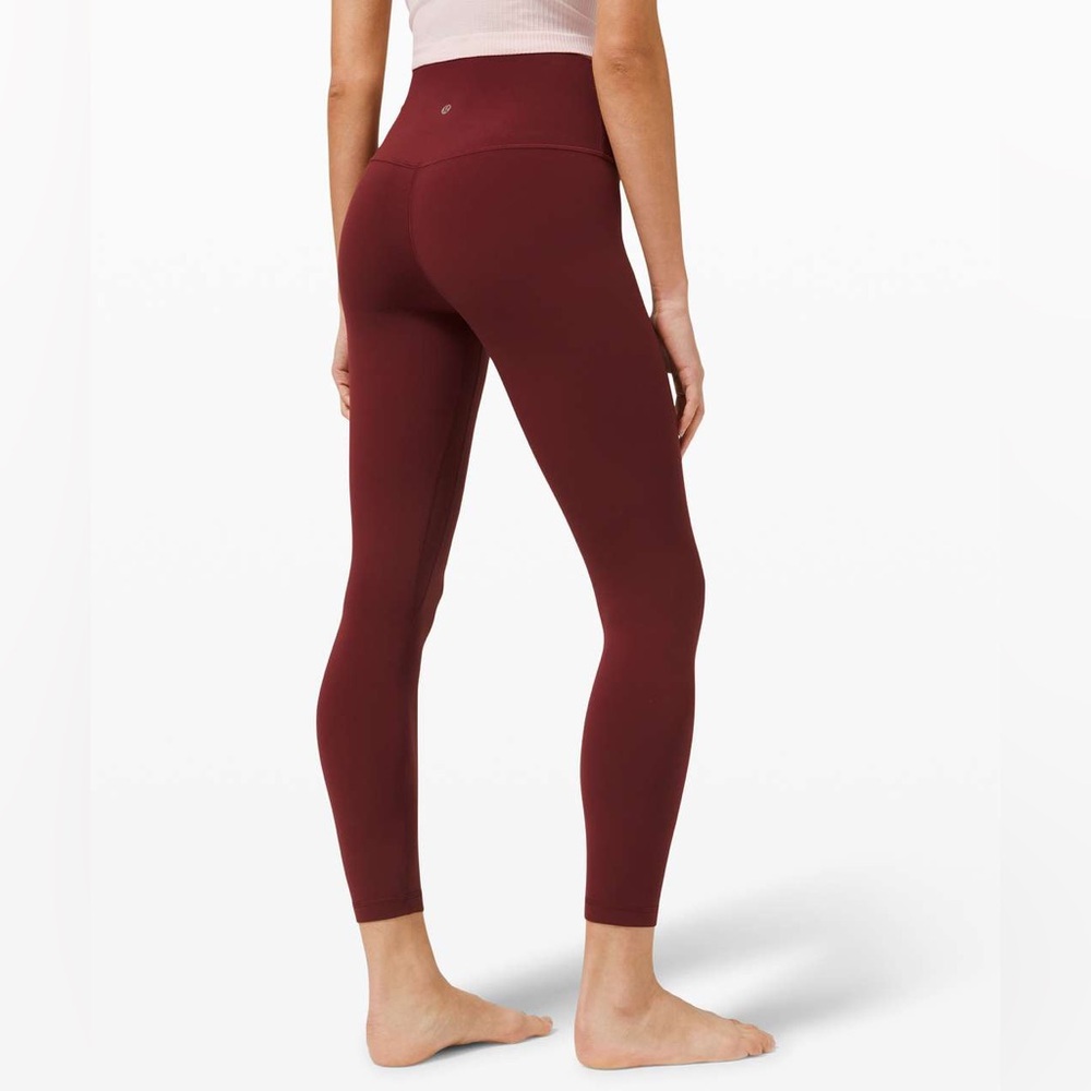 D - Lululemon Align Pant 25"
Red Merlot